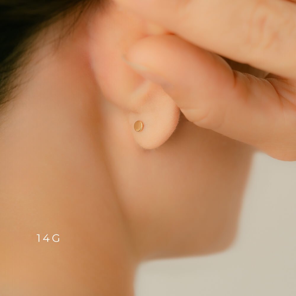 引っかからない、つけっぱなしピアス。 K18金/プラチナ ラブレット