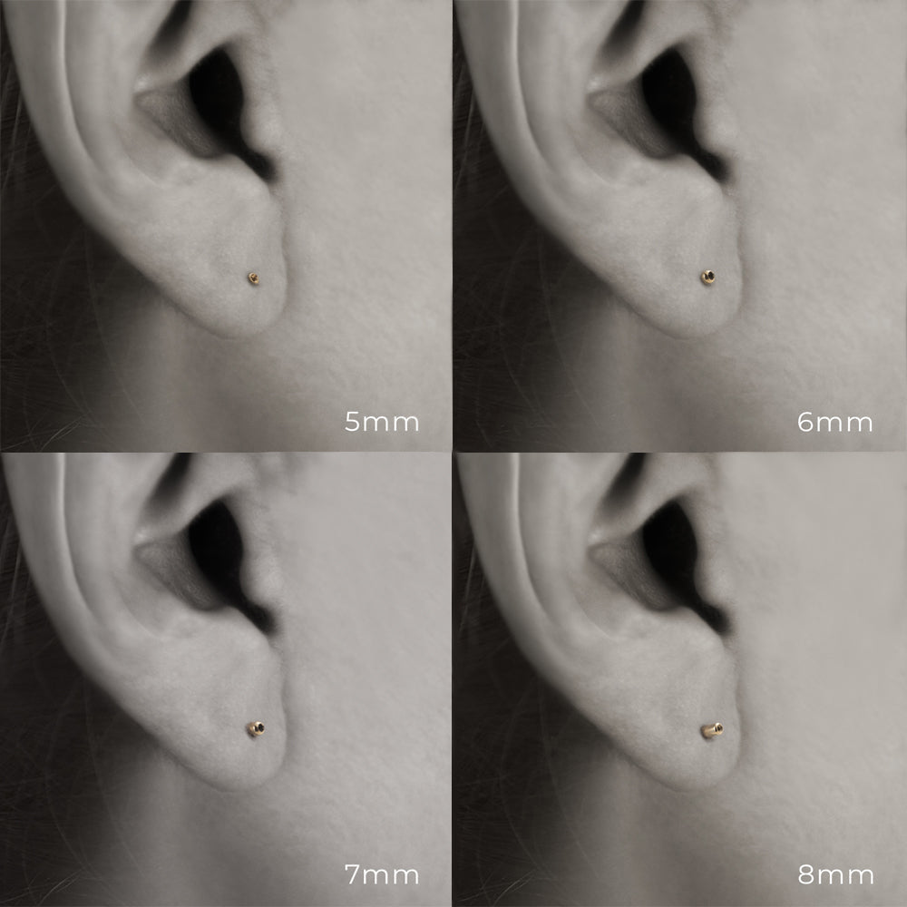 引っかからない、つけっぱなしピアス。 K18金/プラチナ ラブレット