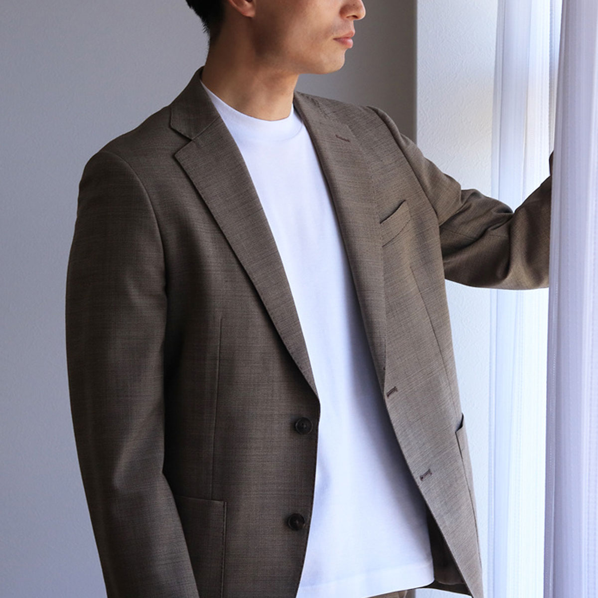 吉田元工業からジャケット専用の抗菌Tシャツとしてコラボレーション