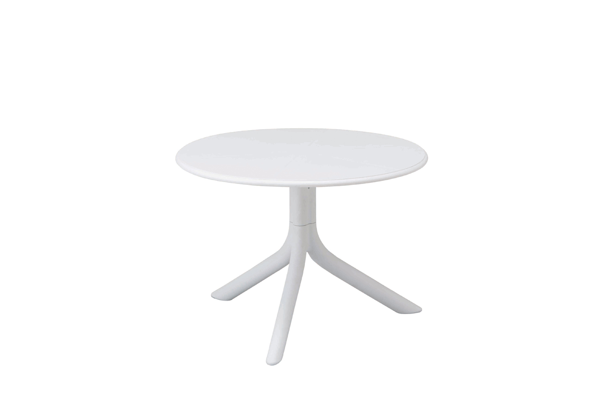 スプリッツサイドテーブル ホワイト - ガーデンファニチャー PIEDS NUS