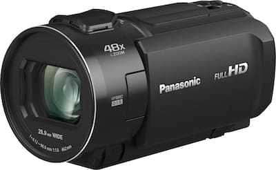 Panasonic HD 24x Optical Zoom Digital Camcorder Black HC-V900K