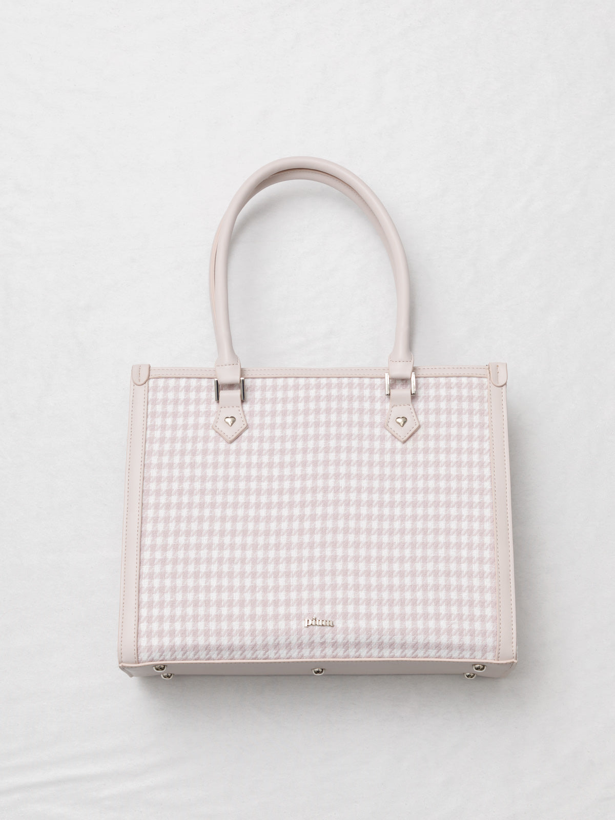 パスケース付きスクエアパイピングトート – pium