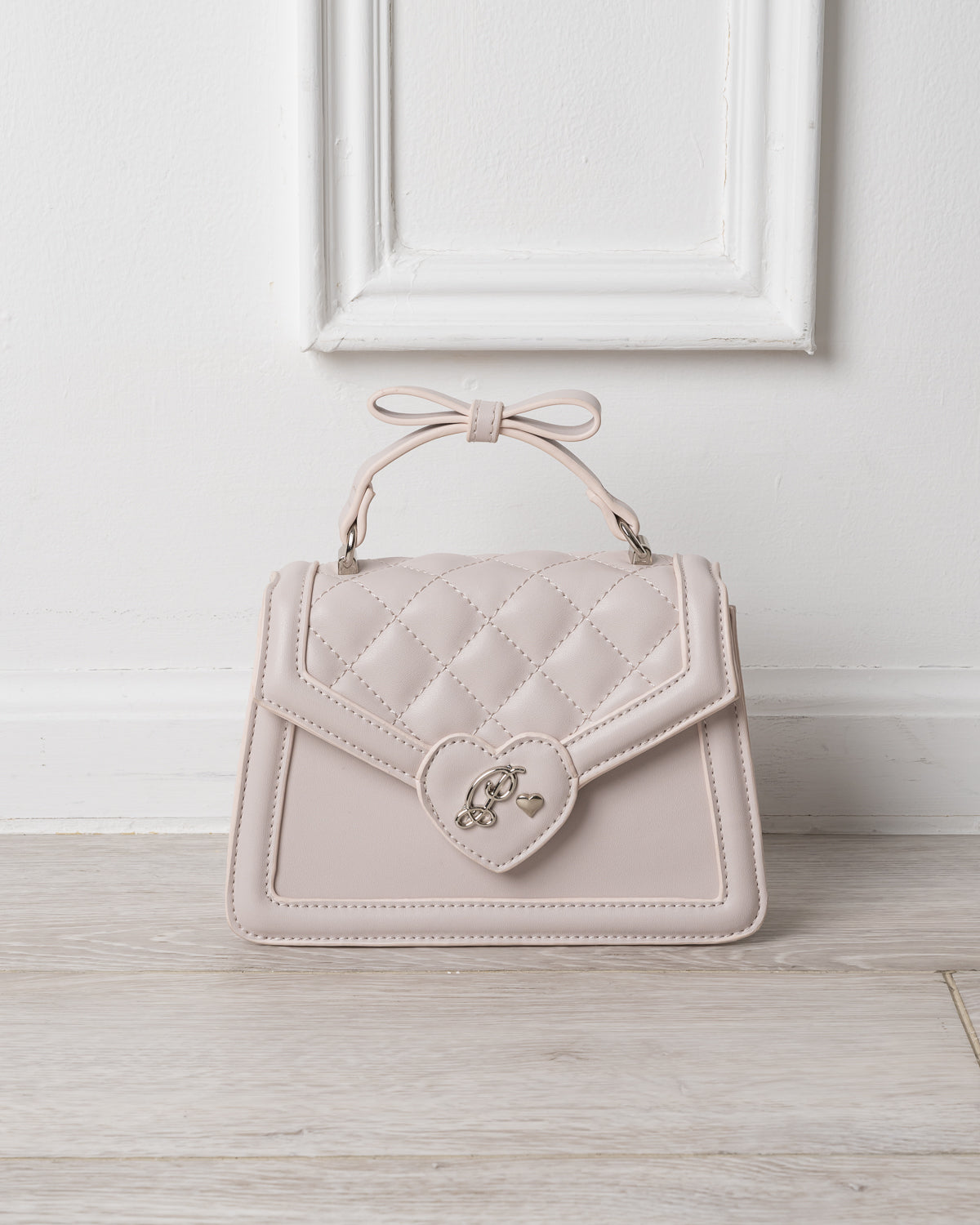 ハートロゴキルティングミニバッグ – pium