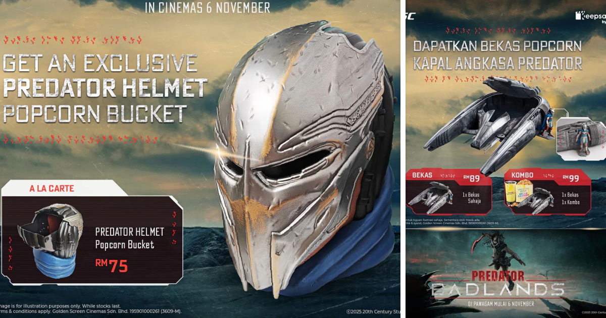 プレデター：バッドランド』 ヘルメット型ポップコーンバケットが映画