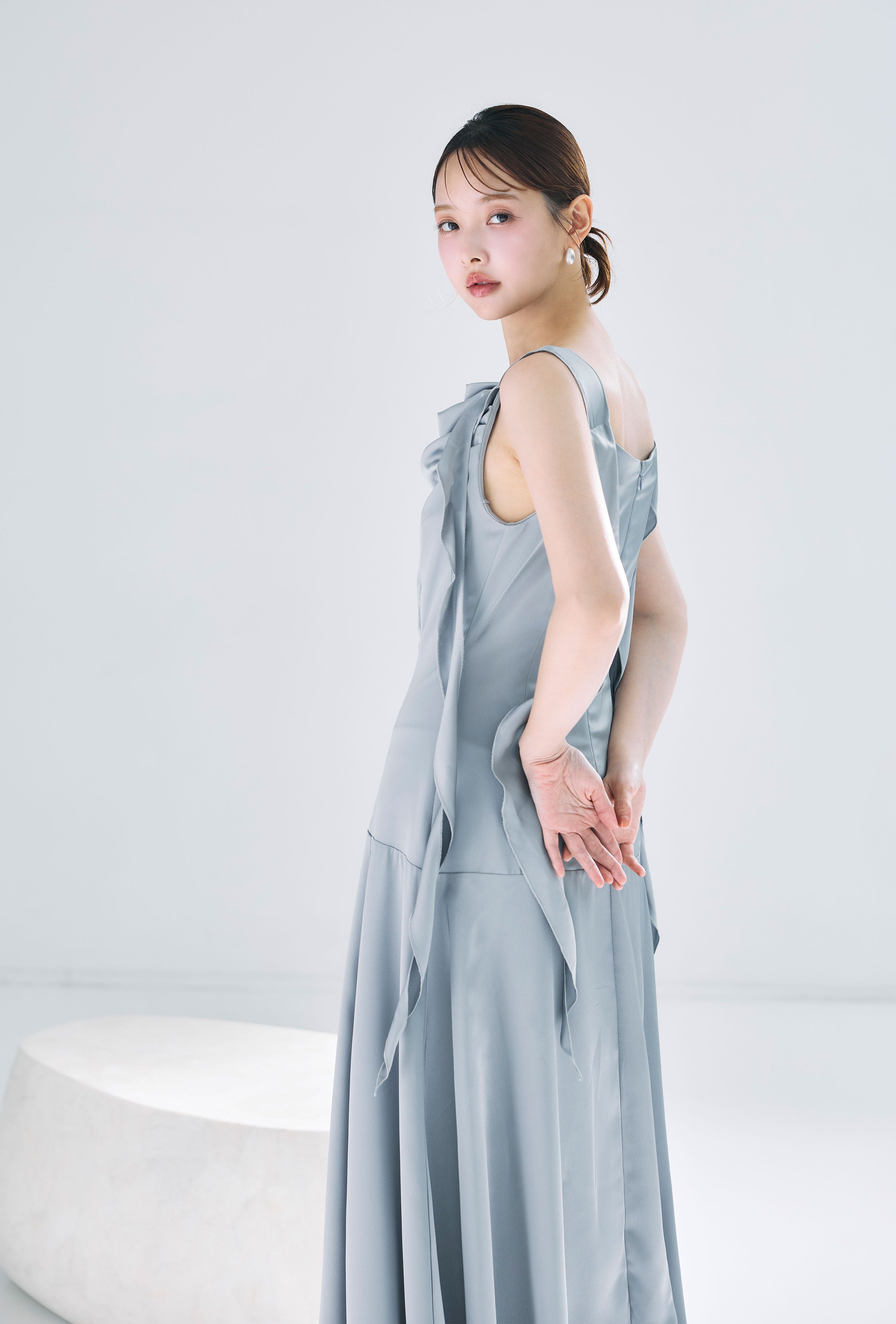 フリルコードスイッチマーメイドドレス – poláura OFFICIAL ONLINE STORE