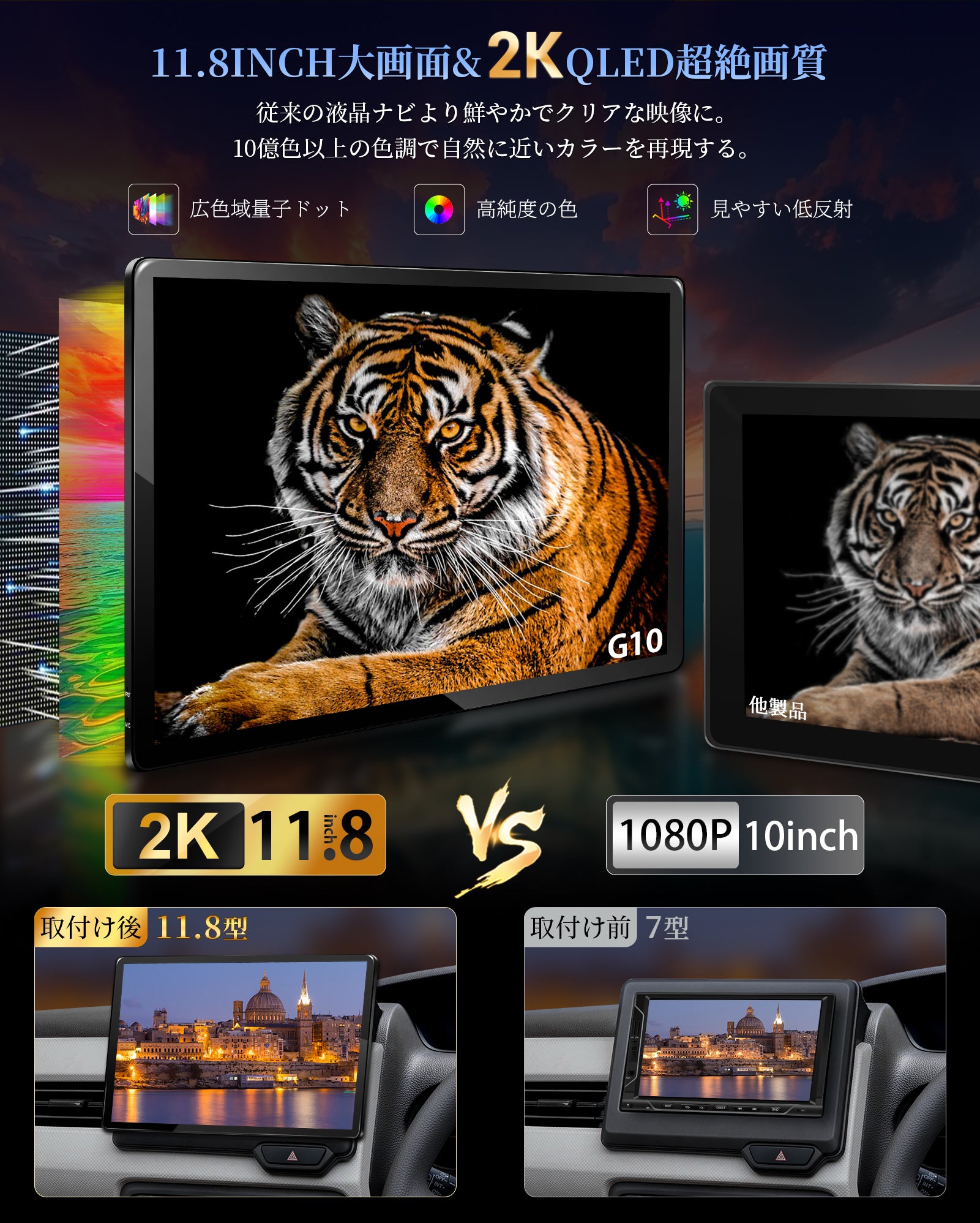 G10 Androidカーオーディオ – PORMIDO