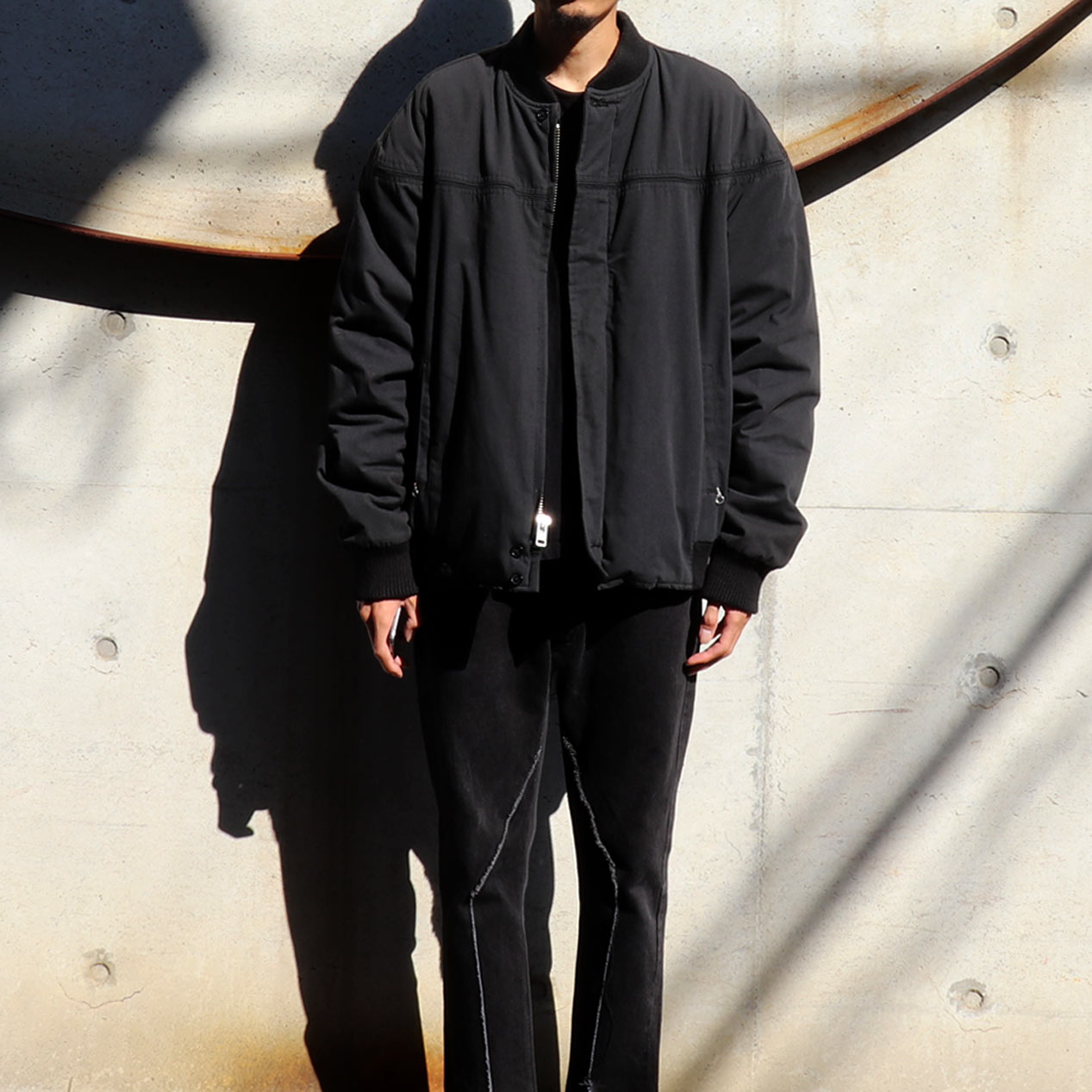 POST JUNK / 00's～ DERBY OF SAN FRANCISCO Black Derby Jacket [XL]