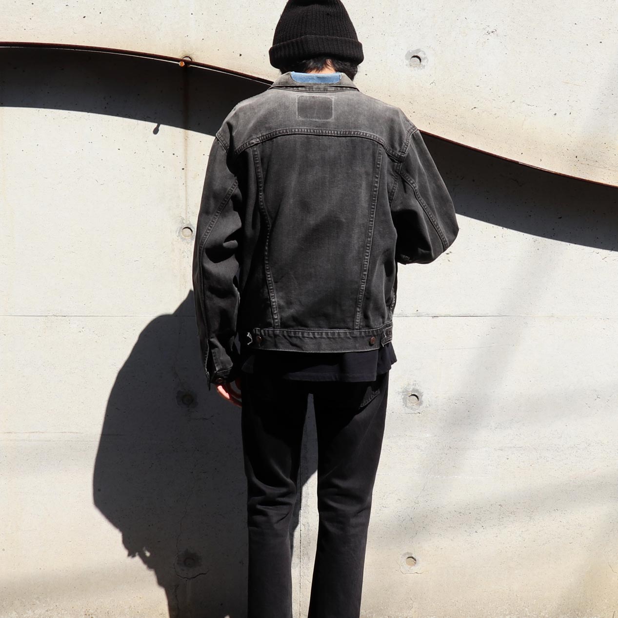 POST JUNK / 90's～ LEVI'S 70507 ブラック デニムジャケット [S]