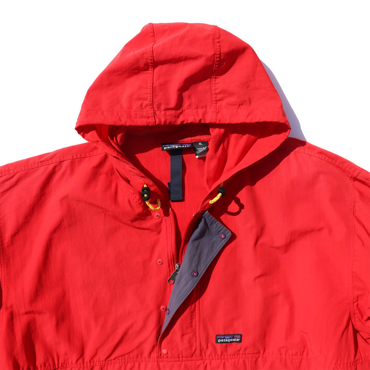 POST JUNK / 90's PATAGONIA 雪無し バギーズプルオーバー アノラック [XL]