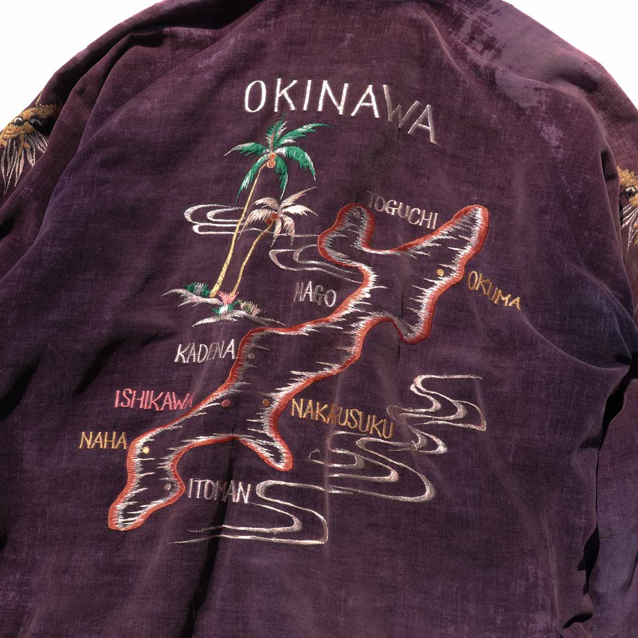 POST JUNK / 50's OKINAWA 別珍 スーベニアジャケット オキジャン