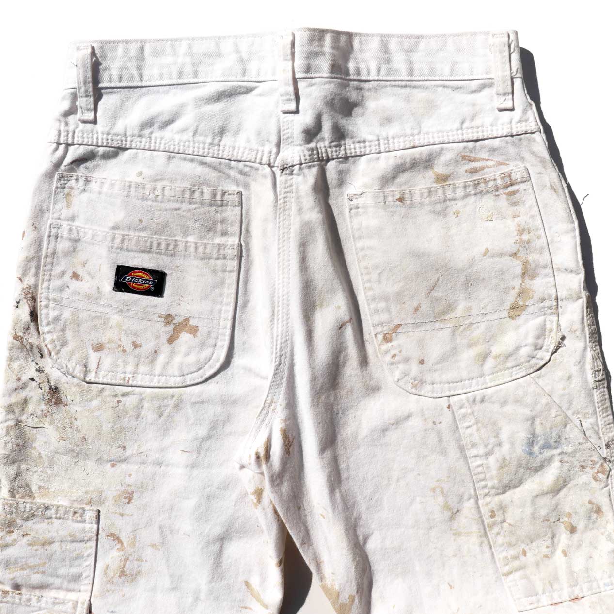 POST JUNK / 00's DICKIES ペンキペイント ホワイト ペインターパンツ