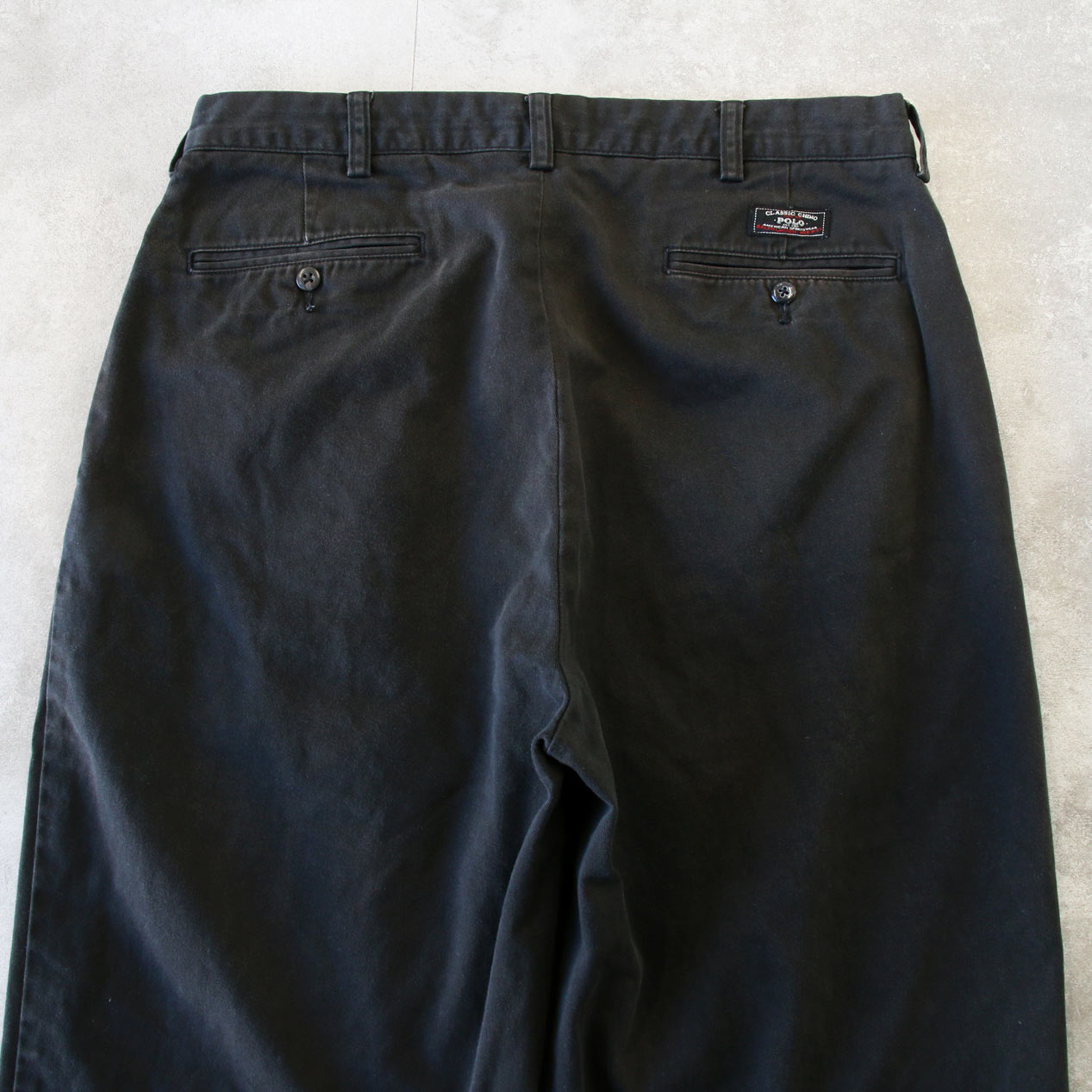 POST JUNK / 90's～ POLO RALPH LAUREN “BLACK” Andrew Pant [W34]