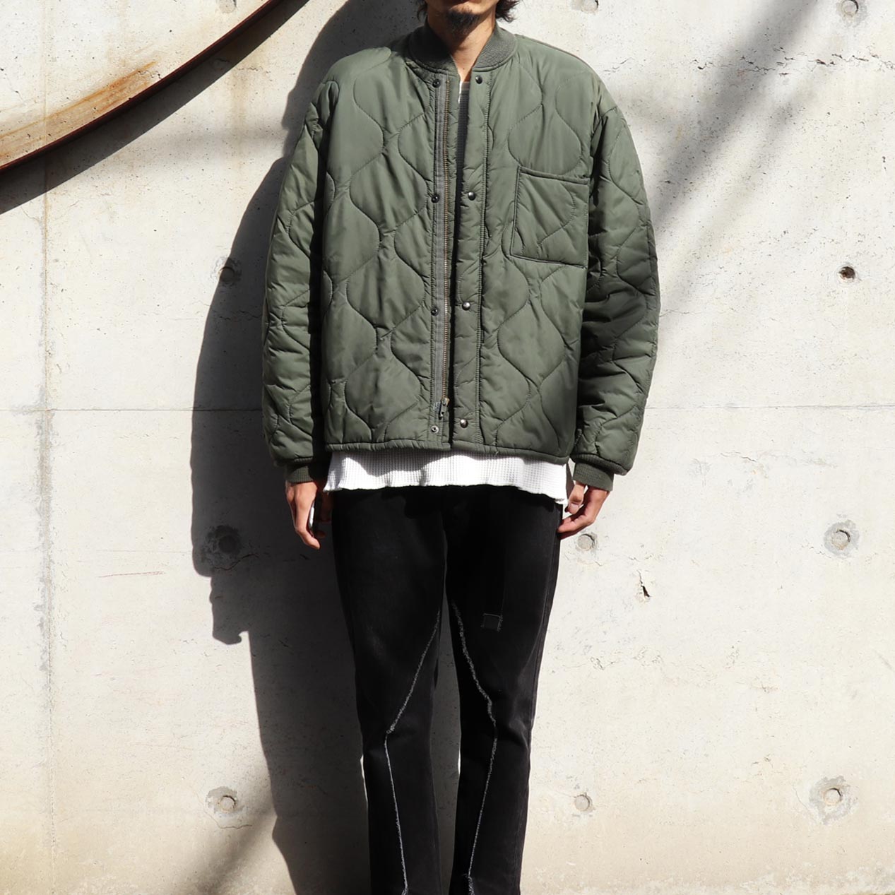 POST JUNK / 90's U.S. AIR FORCE CWU-9/P Quilting Liner Jacket [L]