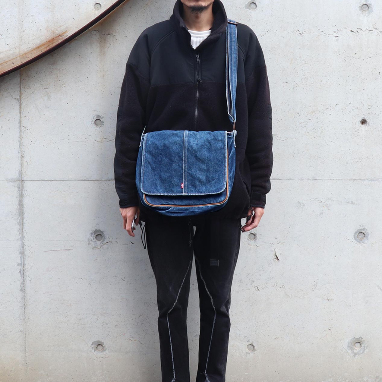 POST JUNK / 90's LEVI'S×YAKPAK Denim Shoulder Bag