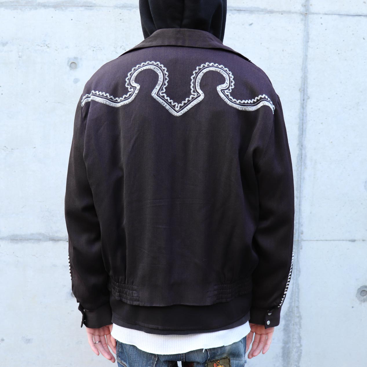 POST JUNK / 50's H BAR C レーヨンギャバジン ウエスタンジャケット