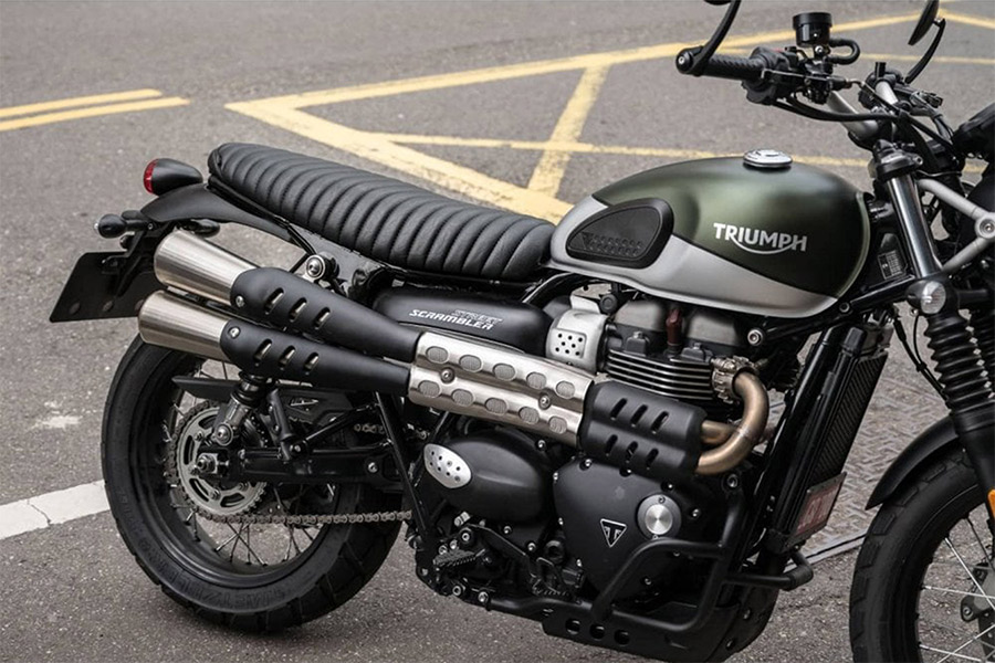 Motone】T120やストリートスクランブラー用のスタイリッシュかつ快適な