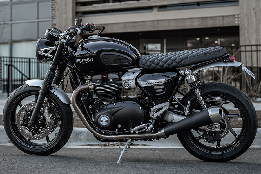 Motone】Triumph スピードツイン1200用 シートが新発売！ | 株式会社
