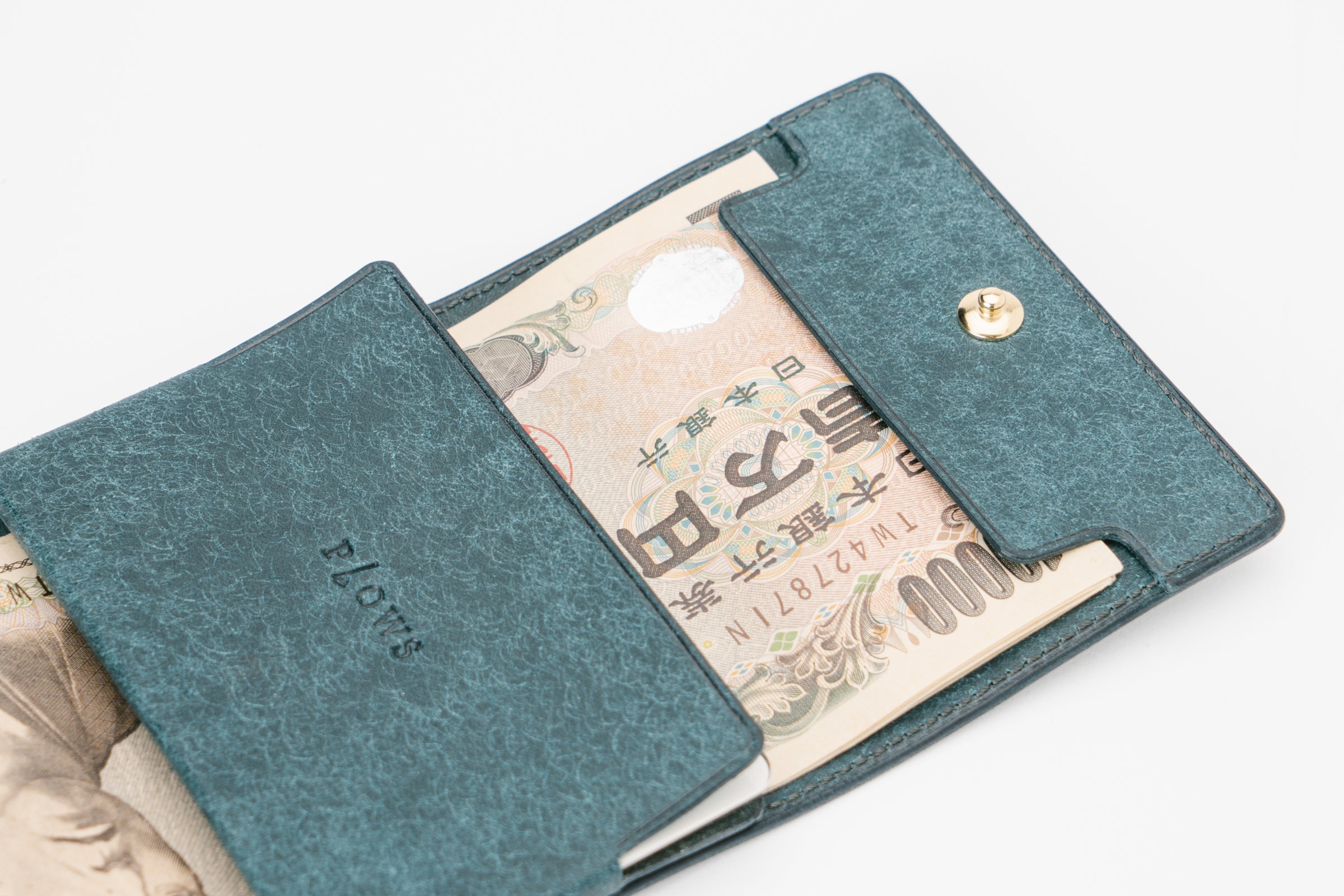 もっと小さい三つ折りマネークリップ dritto 3 thin – PLOWS