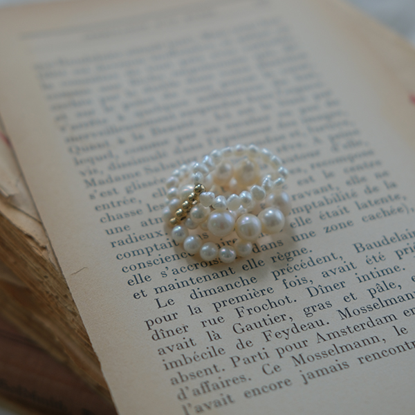 PIMENTÉ ピモンテJunco Paris ジュンコパリ 4連 パールリング PIMENTÉ