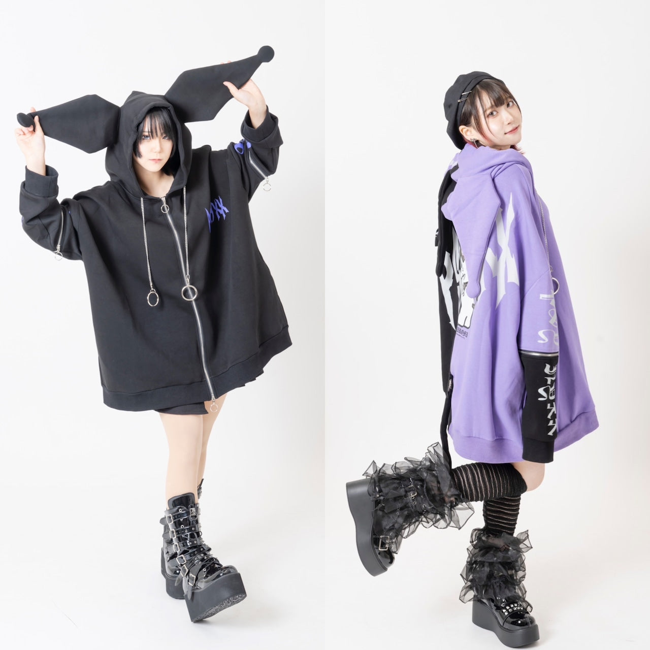 ユニセックスサブカル系PSYNYXX グランジストリートラグジュアリー