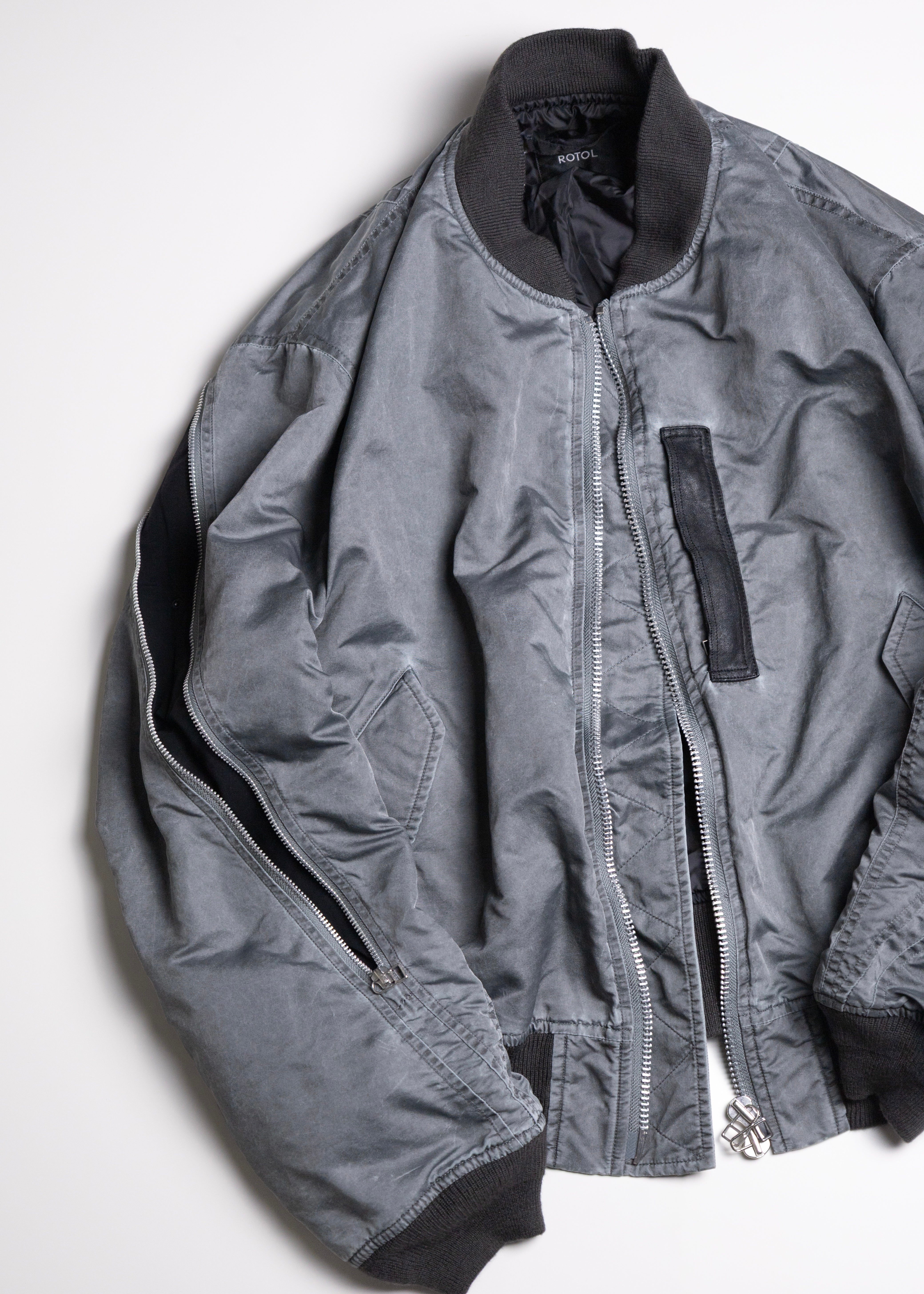 ROTOL（ロトル）GRAINSTO BOMBER BLOUSON – process