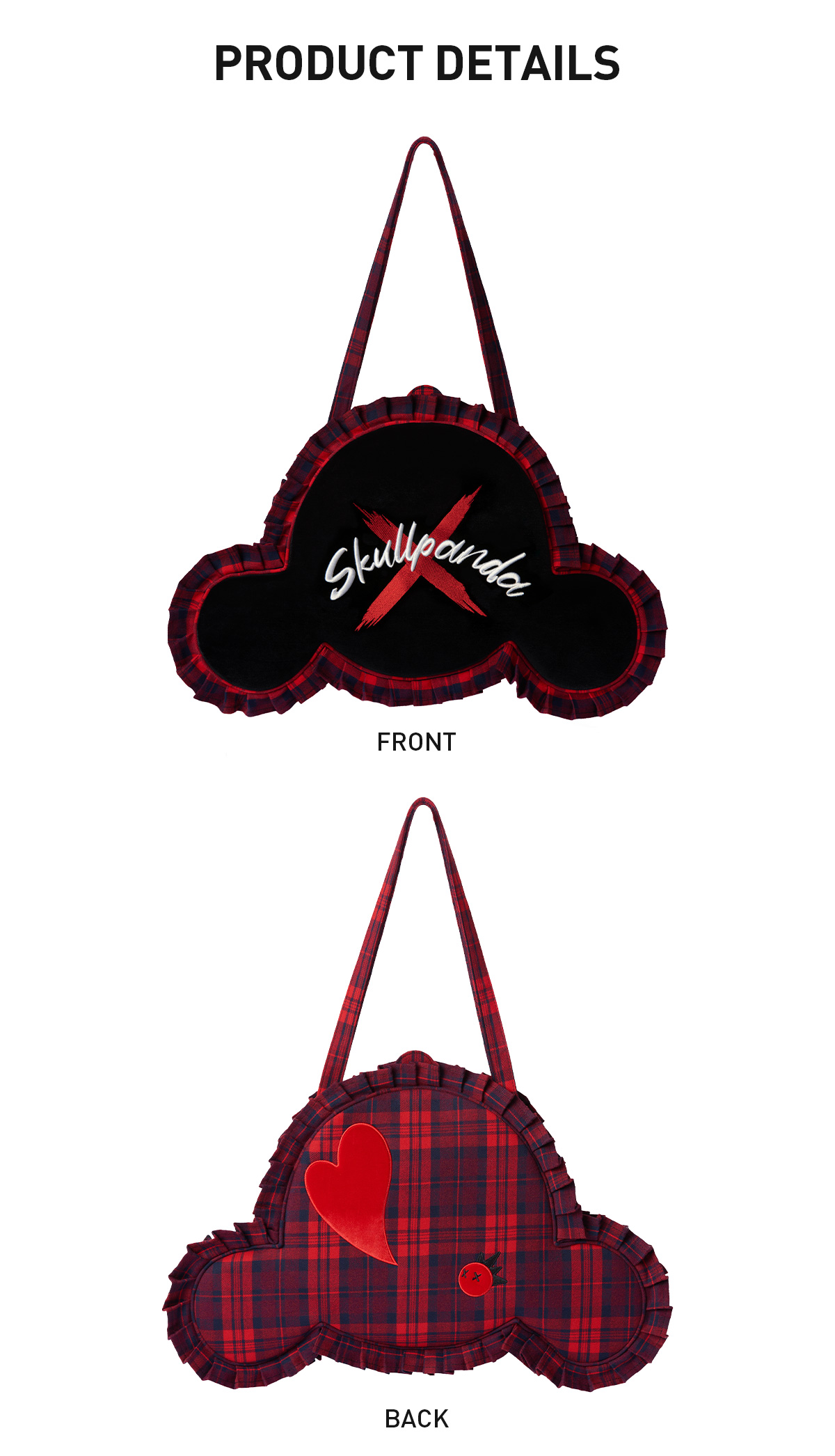 SKULLPANDA Tell Me What You Want Series Shoulder Bag - POP MART