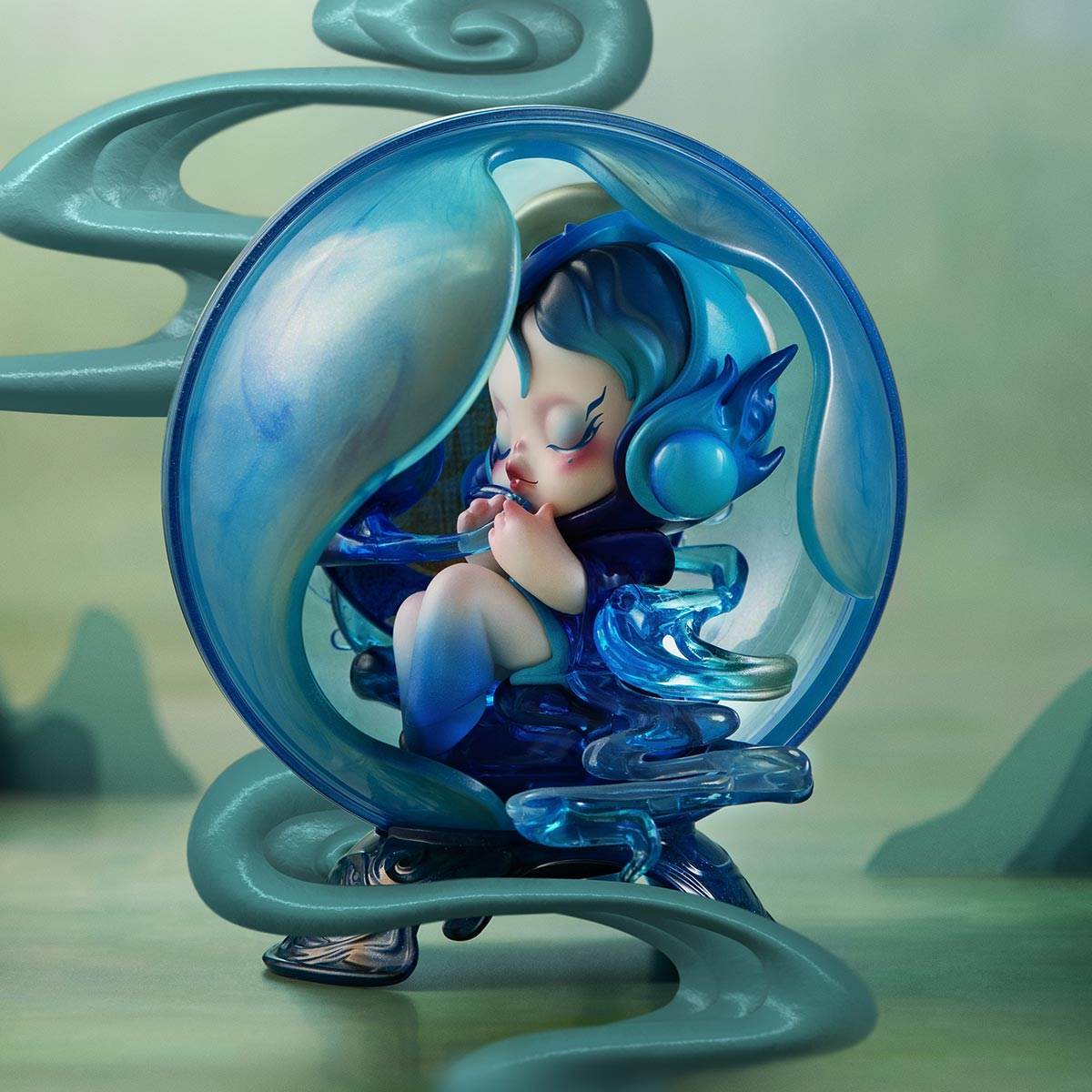 SKULLPANDA The Mirage Series Figures - POP MART (Italy)