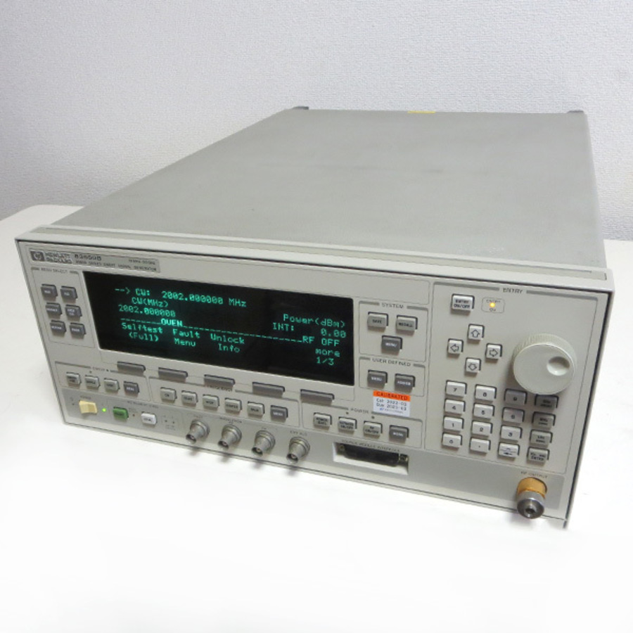 レンタル] 【校正済・動作確認済】83650B シンセサイズド掃引信号発生