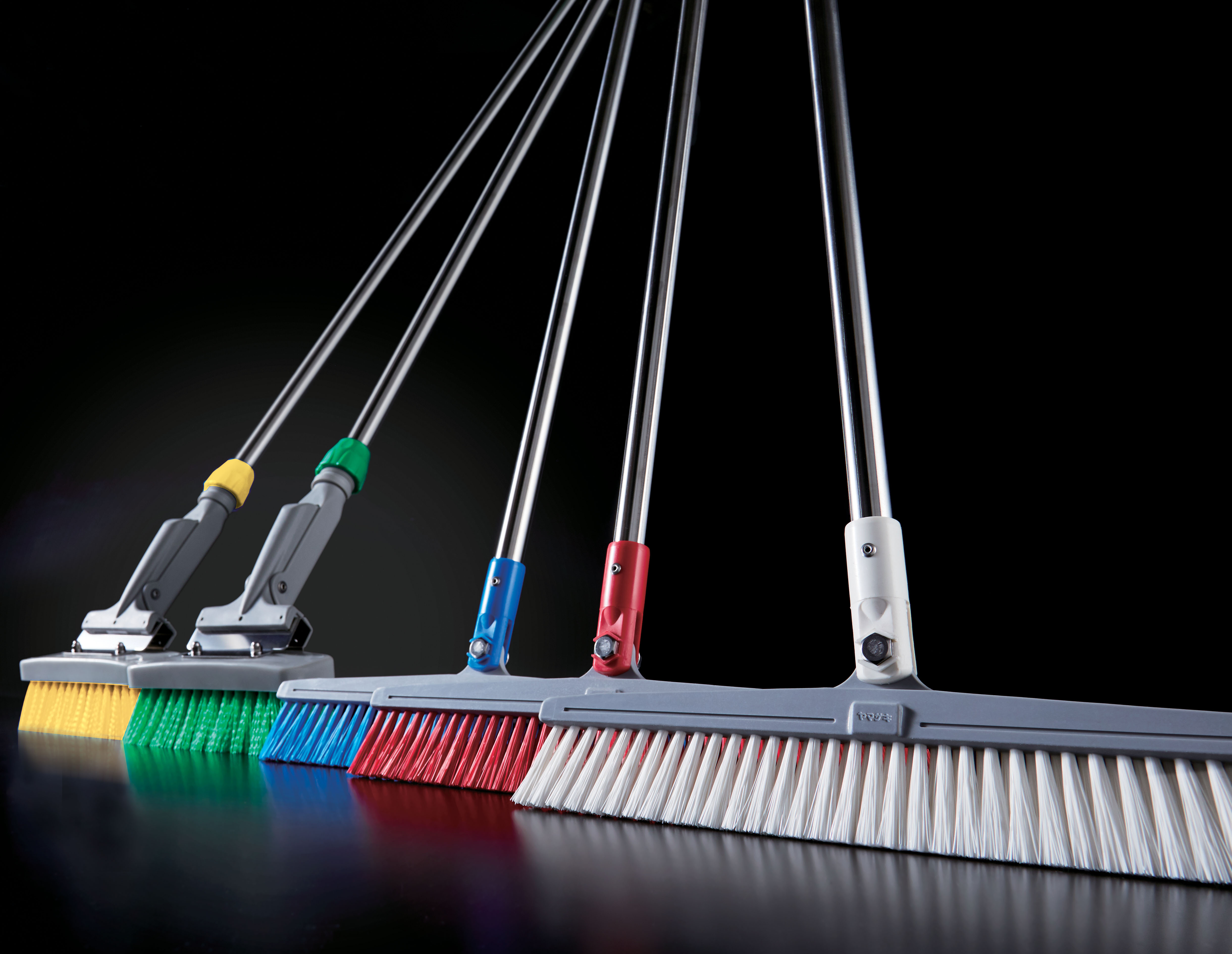 山崎産業株式会社｜HG ワンタッチブラシ イエロー