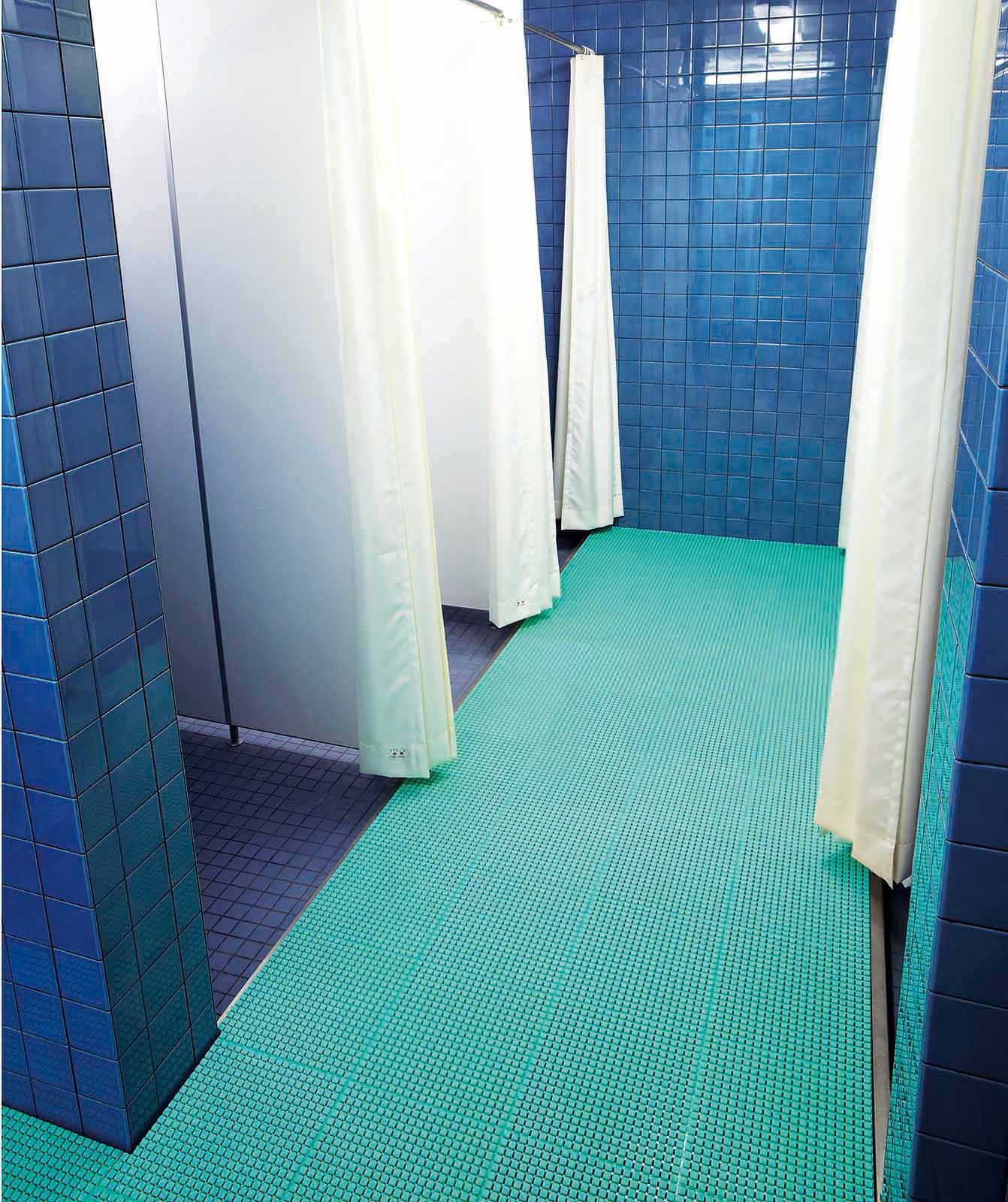 山崎産業株式会社｜素足スノコ（本駒）ブルー