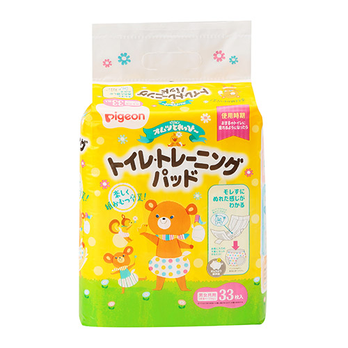 オムツとれっぴ～ トイレ・トレーニングパッド 33枚 PigeonFriends