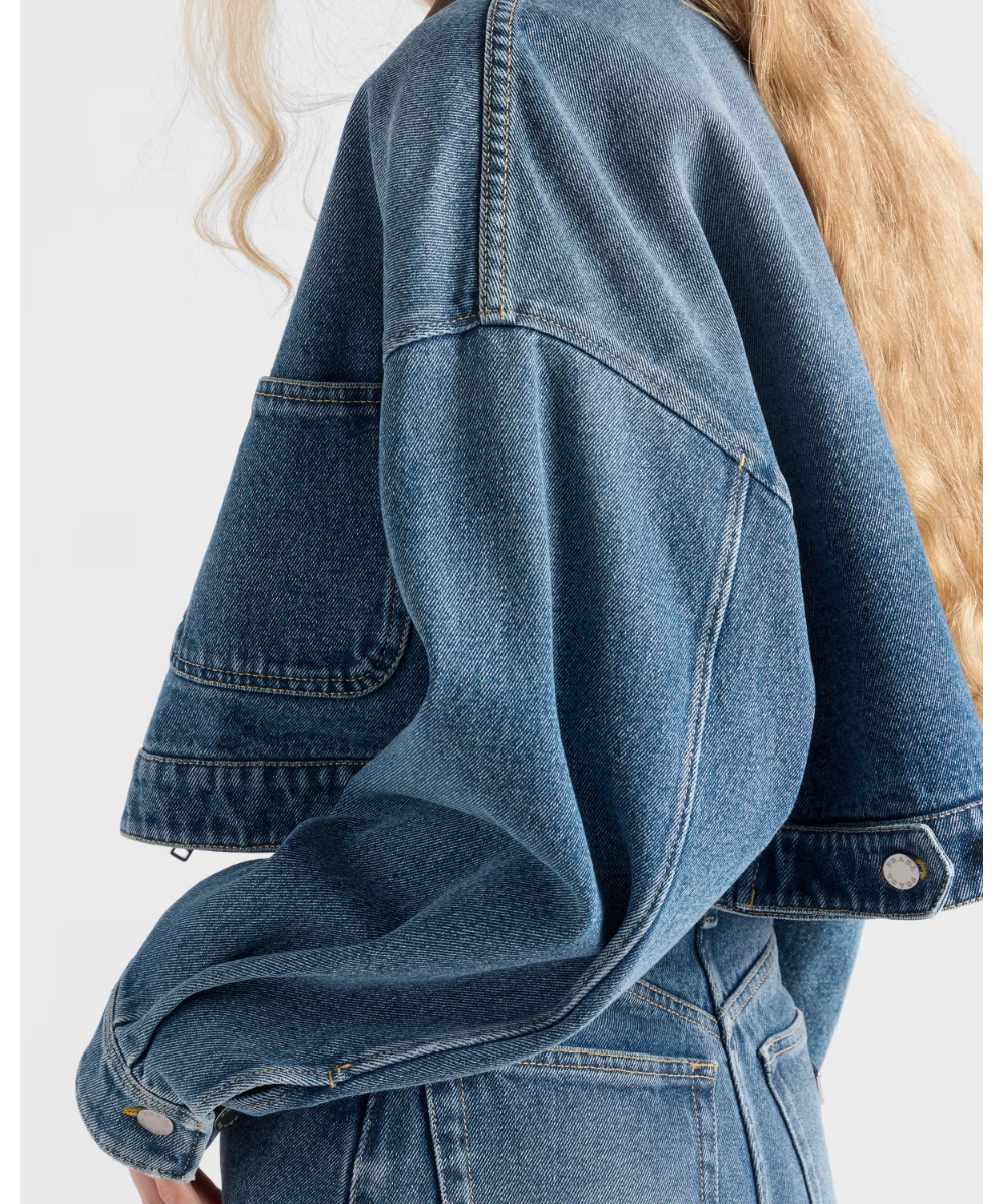 PRADA/プラダ_Women通販 | クロップド デニム ジャケット【送料無料