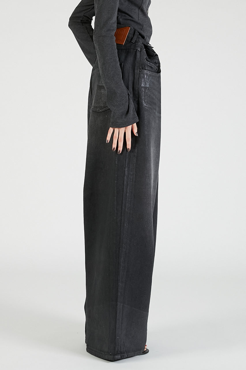 Low Crotch Loose Denim