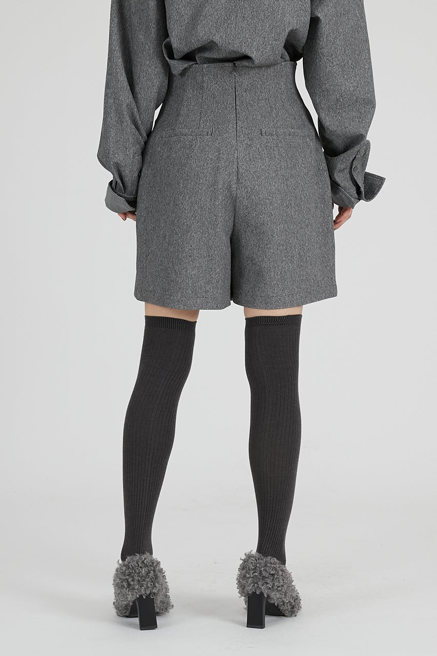 Front Zip Short Pants - SALE