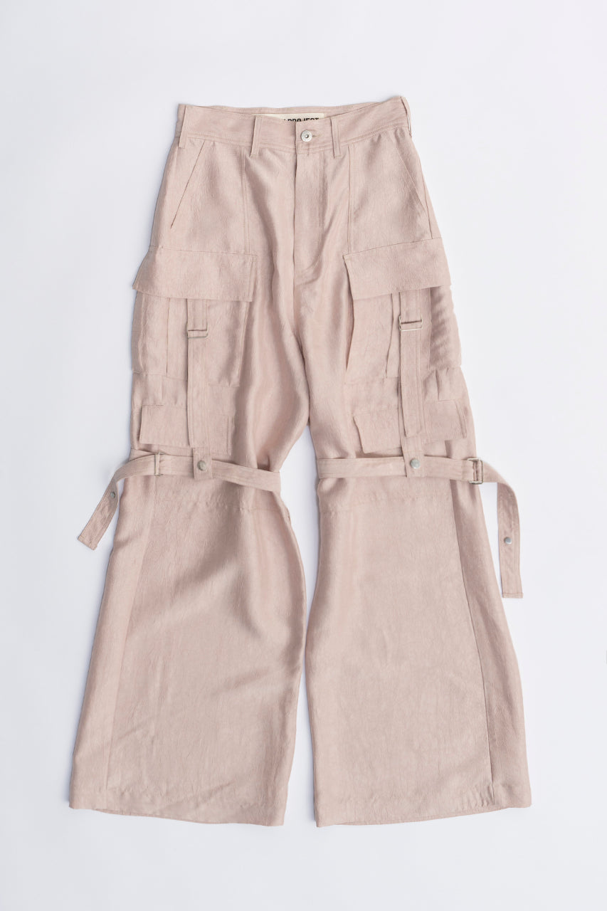 Sale] Crushed Satin Bondage Pants