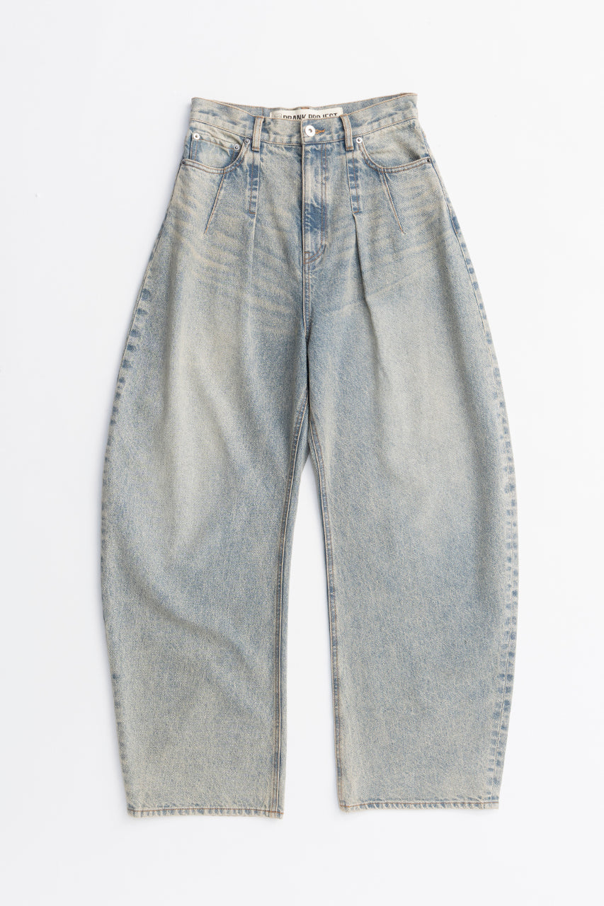 High-waisted Curved Denim - PRE ORDER