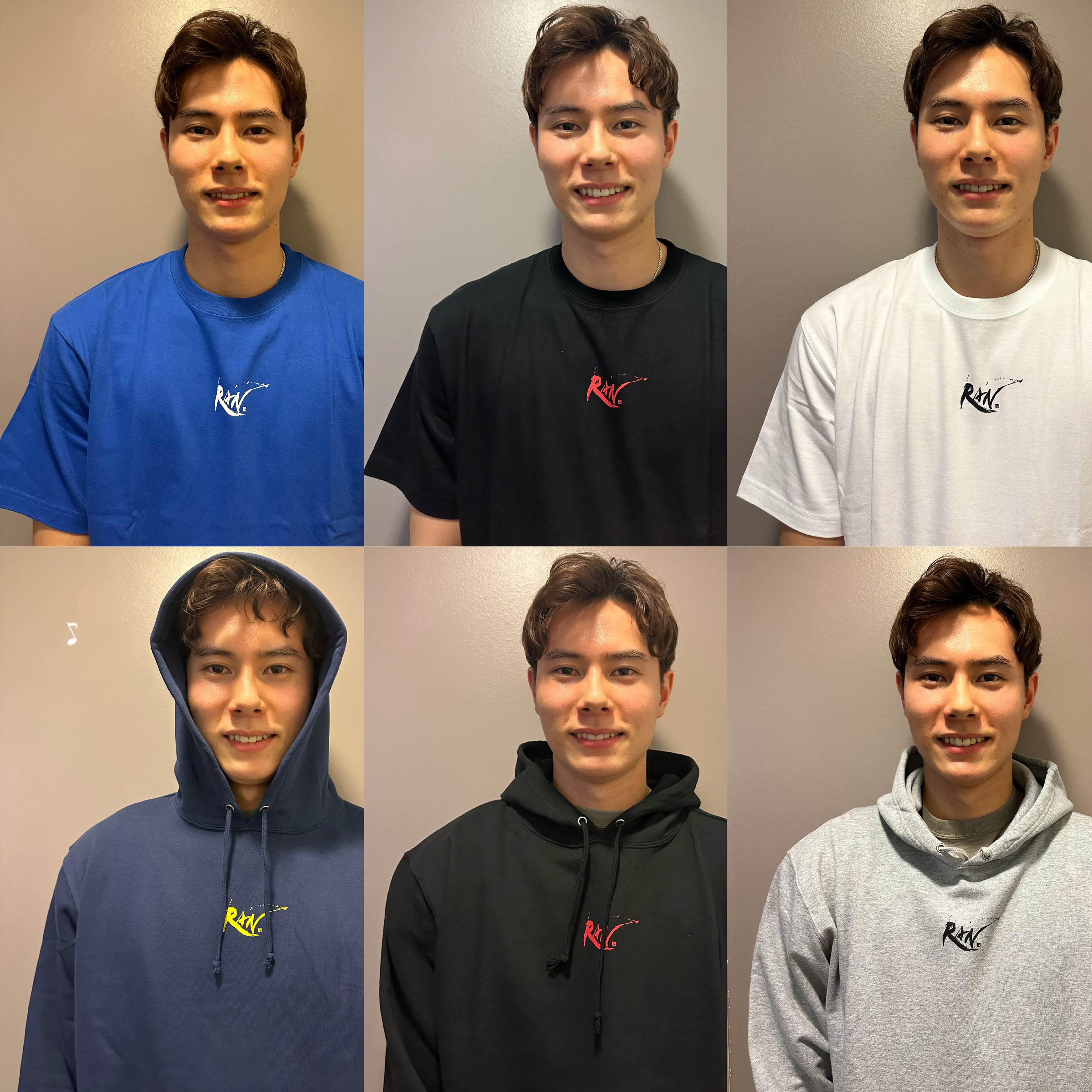 男子バレーボール選手【髙橋藍】のオフィシャルロゴTシャツ＆パーカー