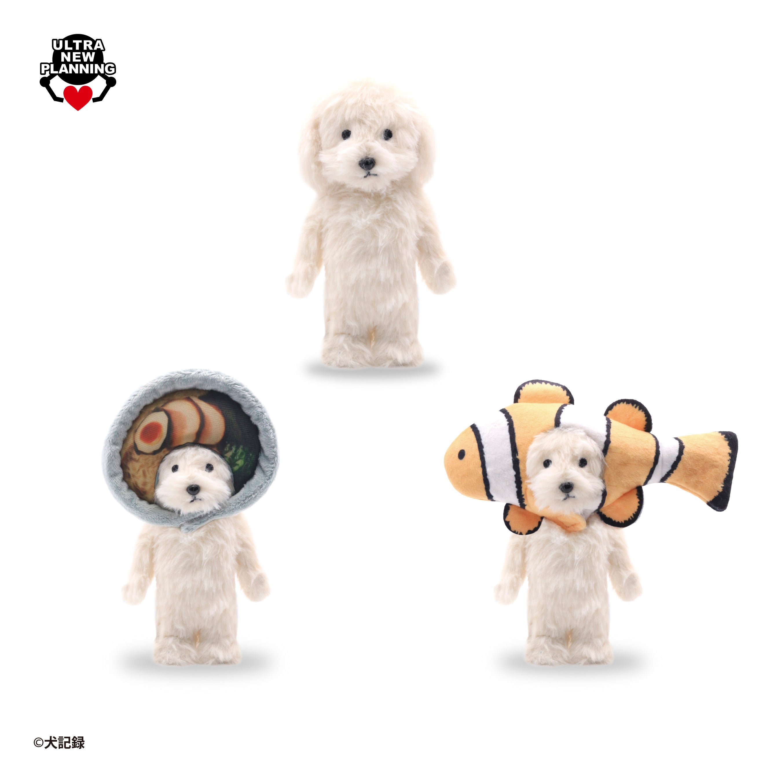 SNSで人気の『犬記録』の限定プライズ&カプセルトイが初登場！かわいい