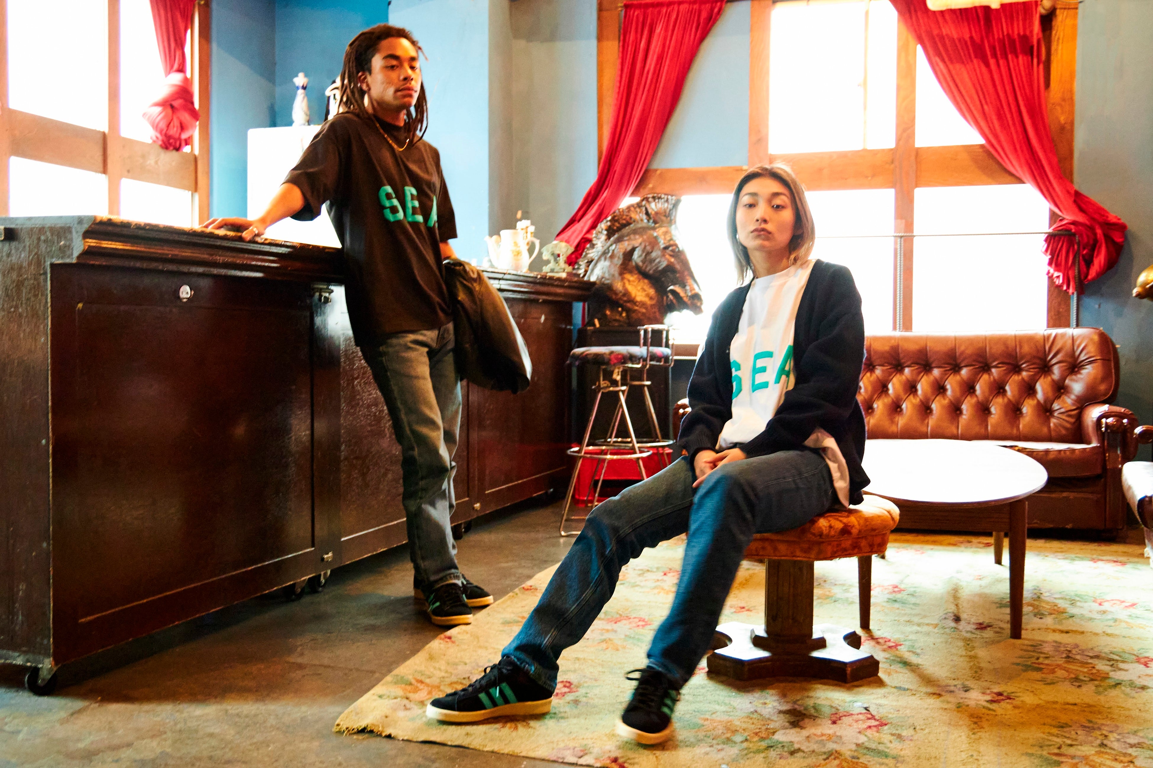 atmosとWIND AND SEAとadidas Originalsによる初のトリプル