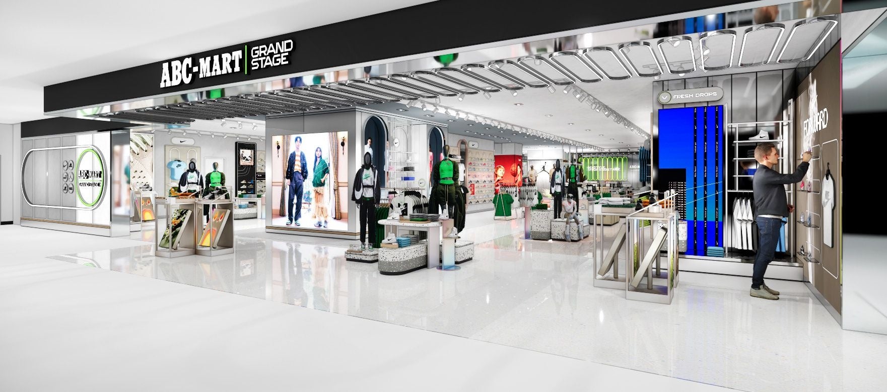 ABC-MART GRAND STAGEの最新業態 買い物に留まらない体験価値を創出