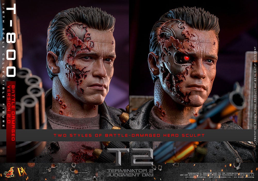 ターミネーター2』のT-800が、進化を遂げた2.0版としてホットトイズの1