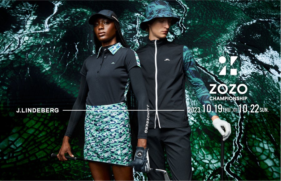 J.LINDEBERG（ジェイリンドバーグ）PGA TOURトーナメント「ZOZO