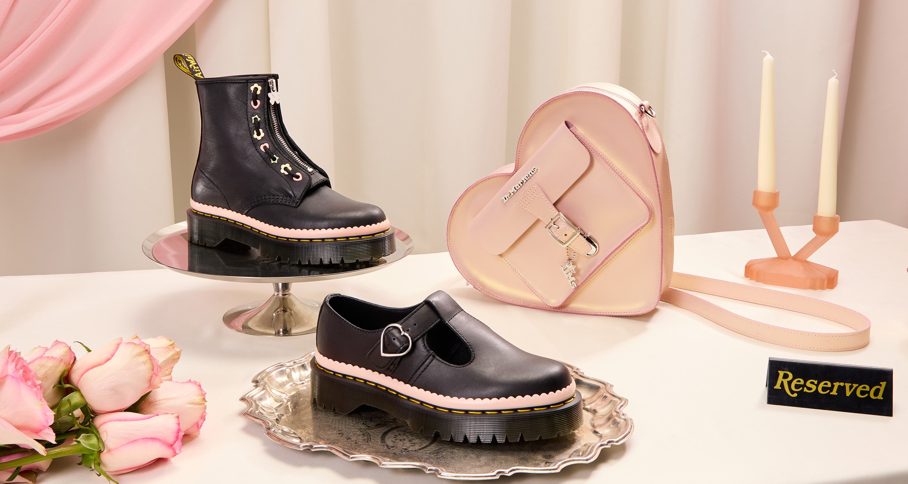 バレンタインシーズンのギフトを彩る、ドクターマーチン〈TRASH POP