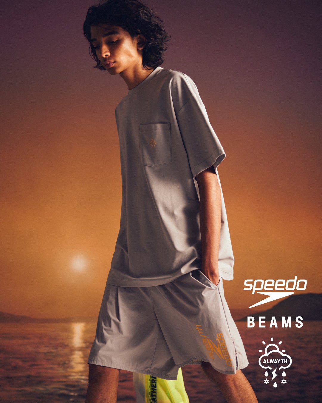 ALWAYTH〉×〈Speedo〉×〈BEAMS〉」初となる トリプルコラボレーション