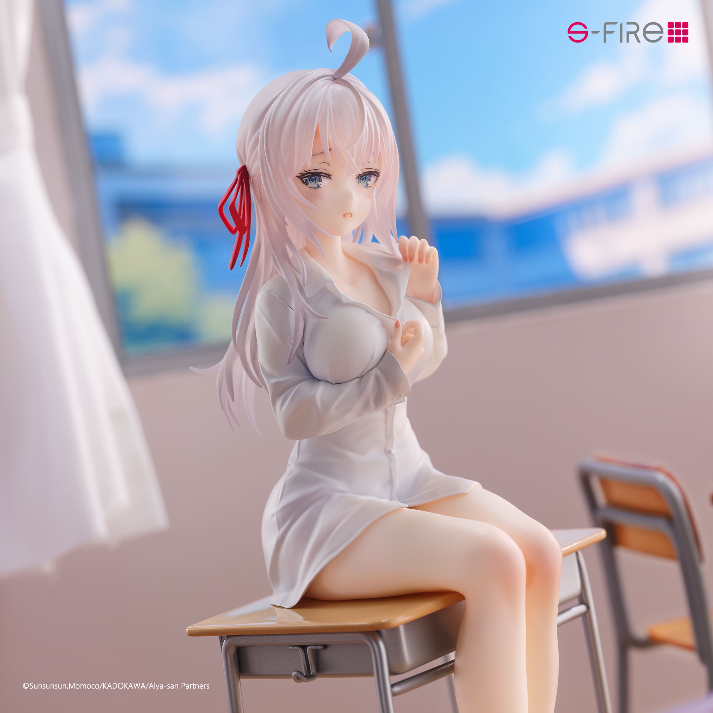 TVアニメ『ロシデレ』アーリャが1/7スケールでフィギュア化！服を脱ぎ
