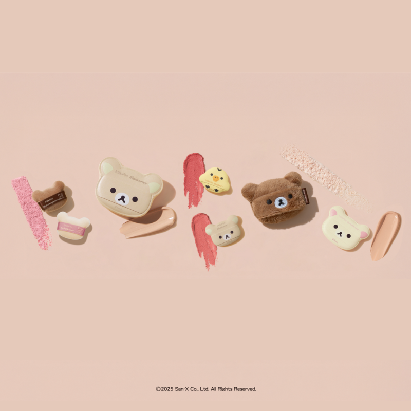 MilleFee ミルフィー リラックマ コラボパフ コンプリートセット