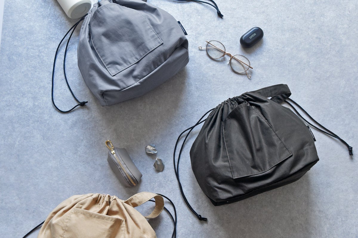 バッグインバッグに見えない！？bon moment 巾着インナーバッグが新