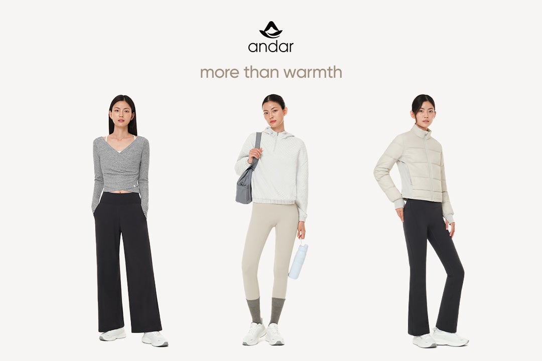 more than warmth ただ暖かいだけじゃない” アンダールが秋冬シーズン