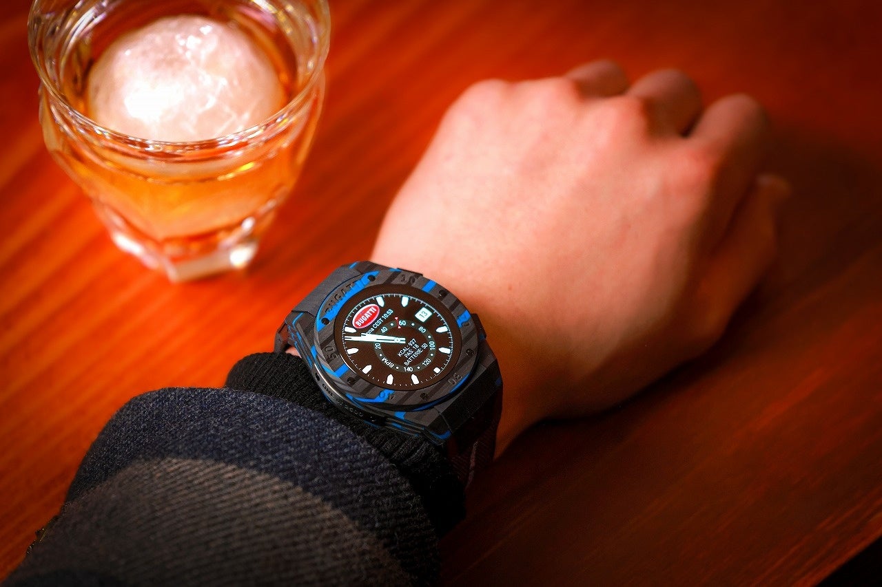 ブガッティの世界観を広げていく活動 ブガッティのスマートウォッチが