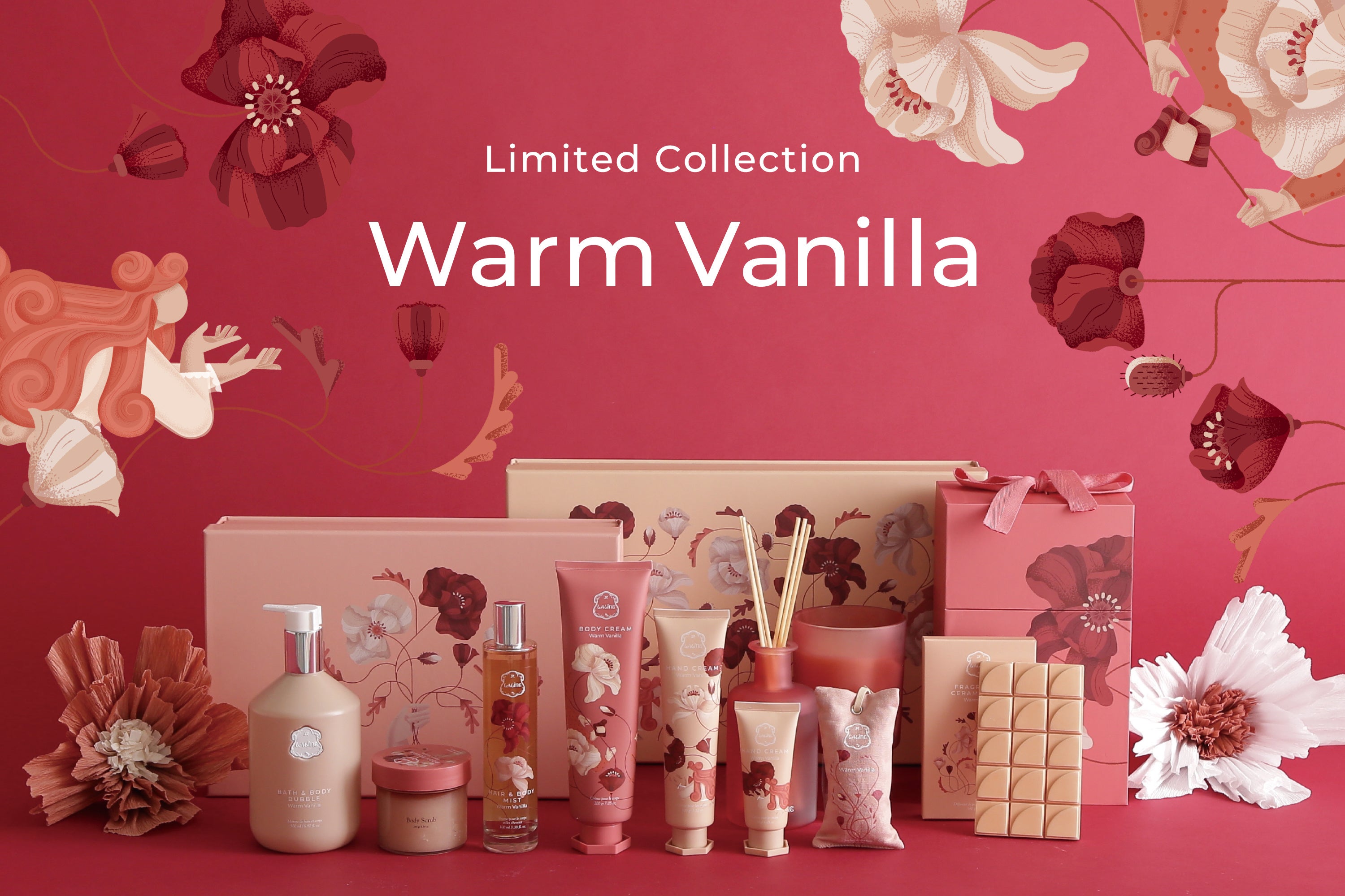 甘くやわらかな限定フレグランス「 ウォームバニラ」が2024年8月30日